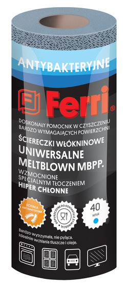 Lavetă de curățare nețesută Super MELTBLOWN (rolă de 40 de foi) 145021212